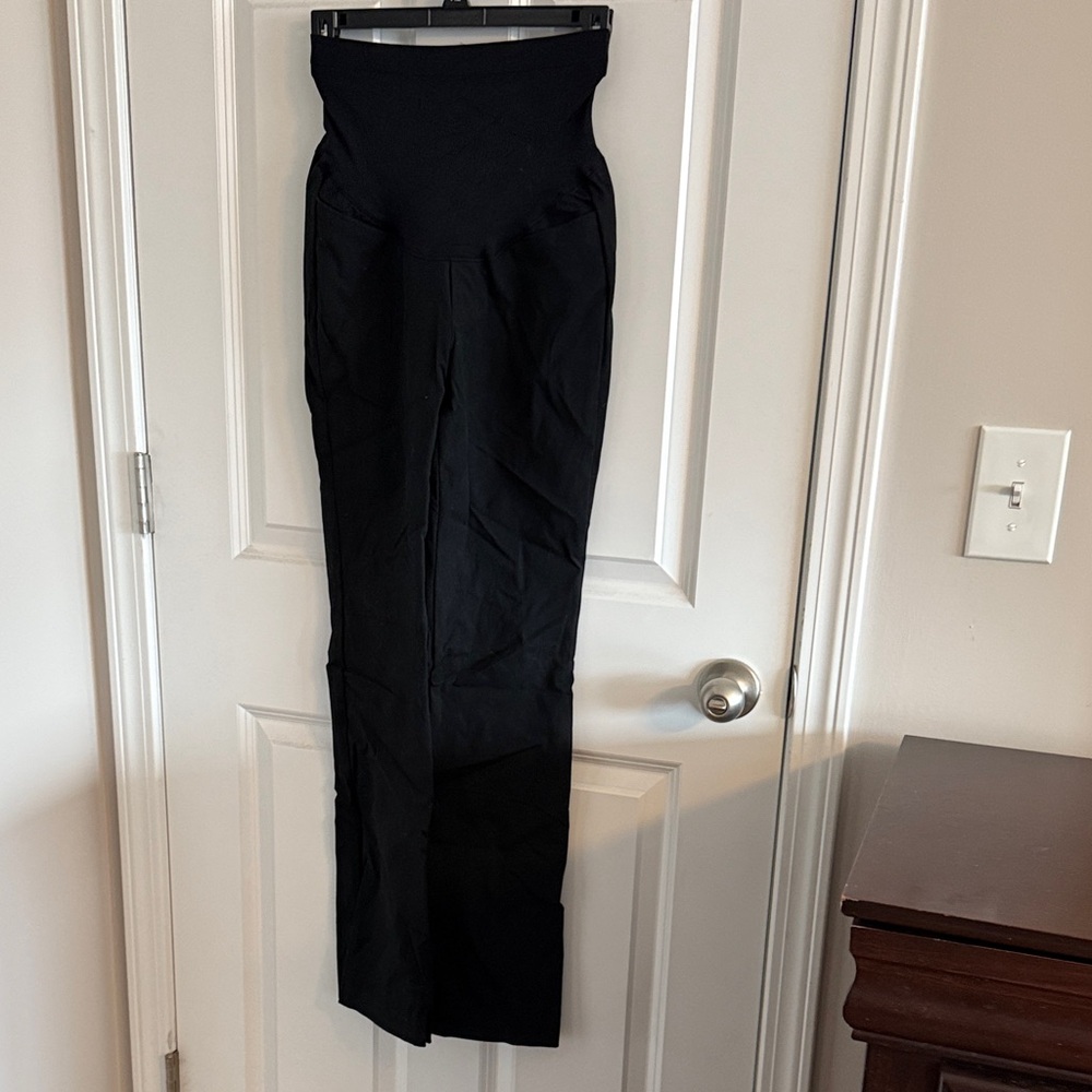 Old Navy Black Boot Cut Pants maternity